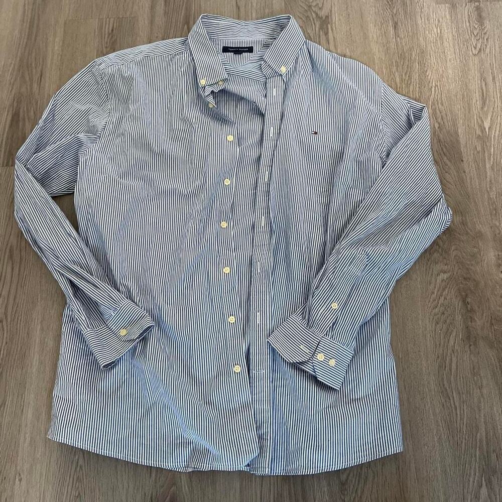 Tommy hilfiger white and blue